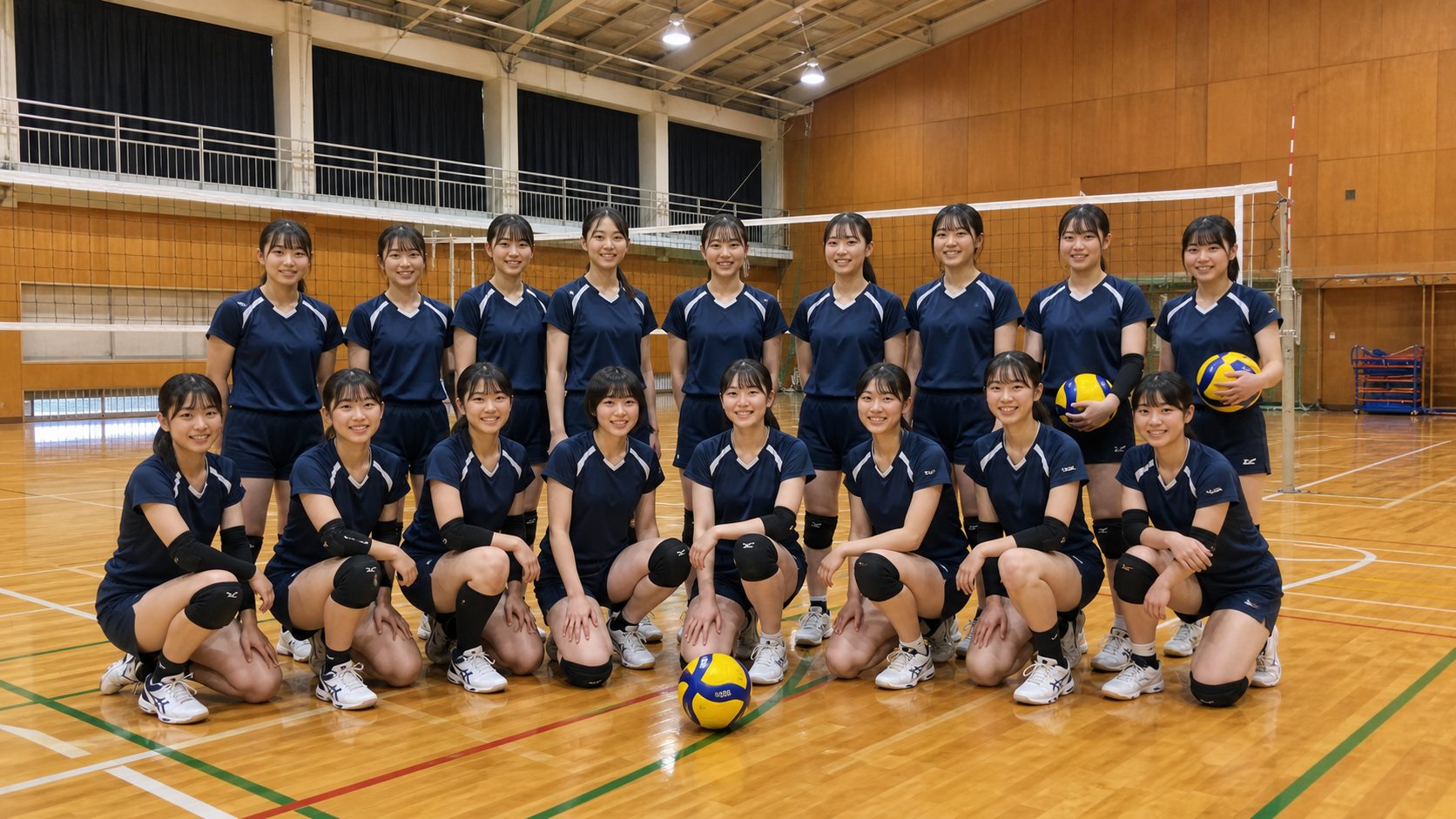 女子バレーボール部